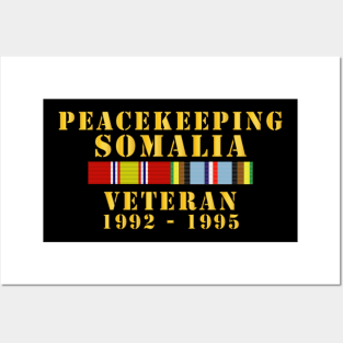 Peacekeeping Somalia 1002-1995 Veteran w  EXP SVC Posters and Art
